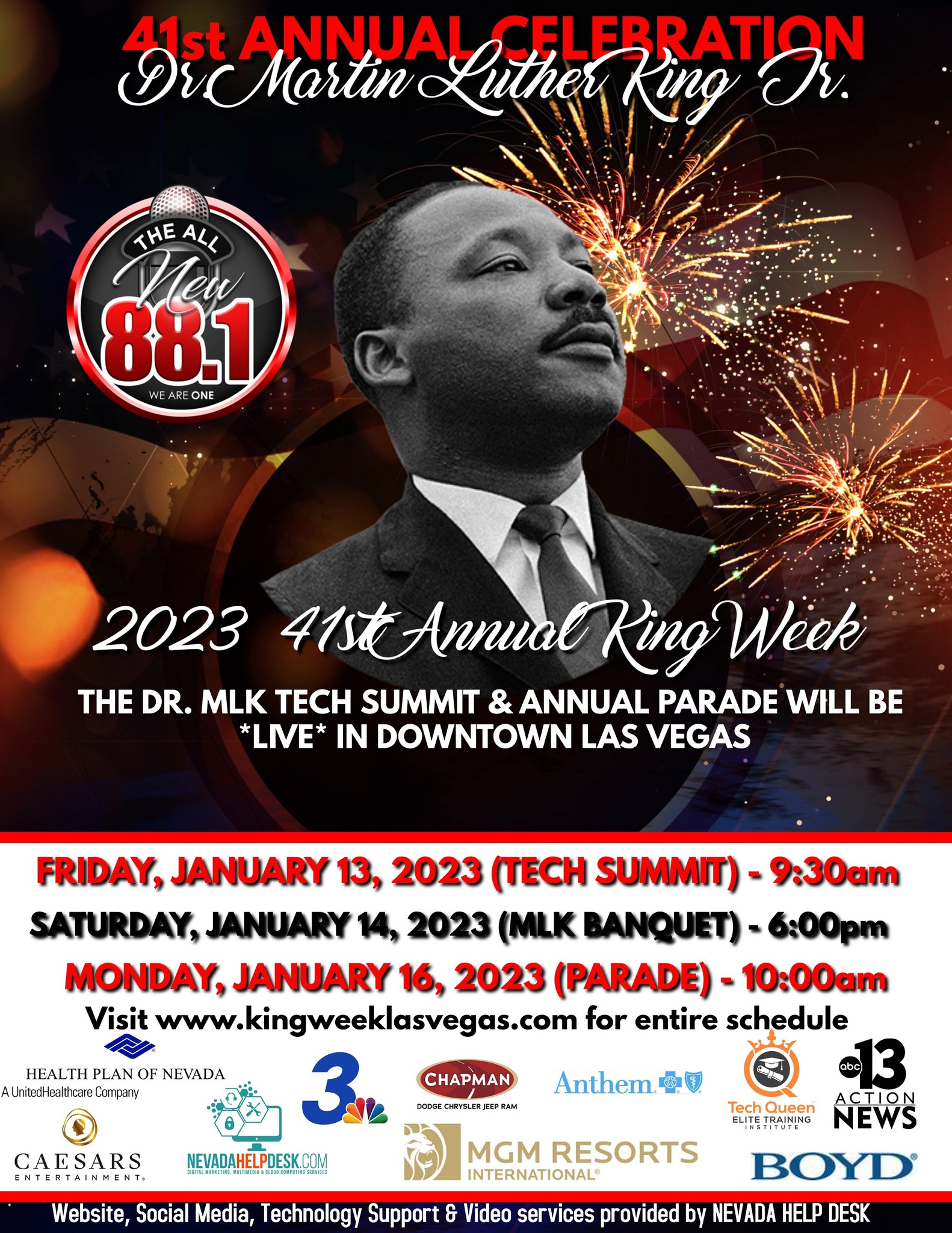 Las Vegas King Day Celebration Watch